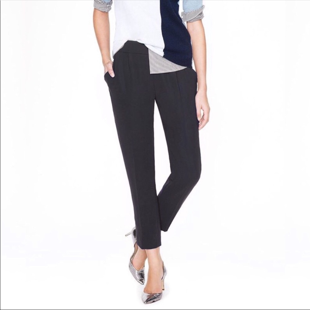 J. Crew Collection Crepe Curator Pants Sz0